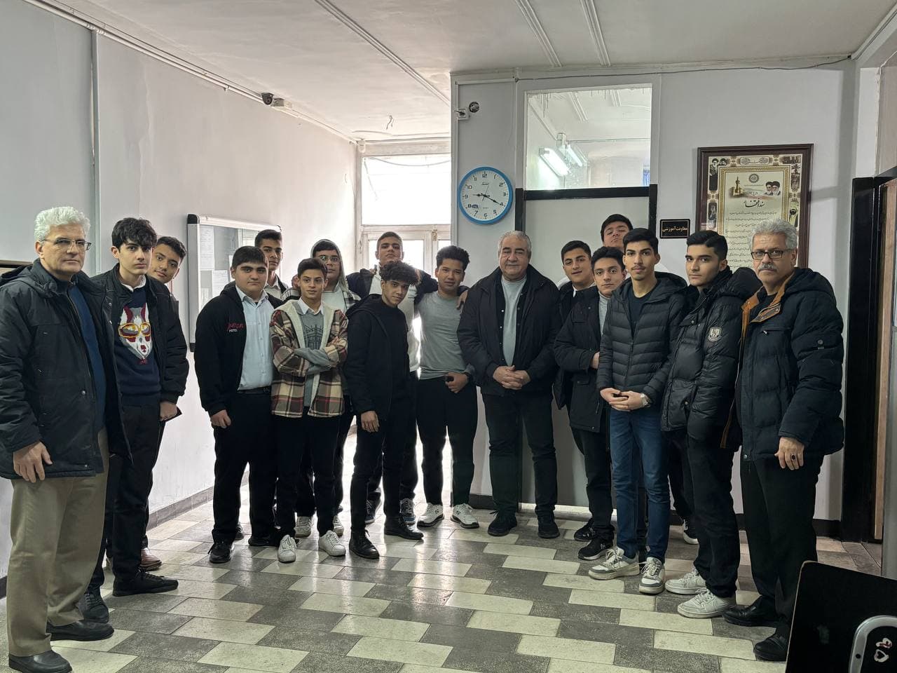 حضور بازیگر پیشکسوت تلویزیون وسینما جناب اقای مجید شهریاری به عنوان مهمان